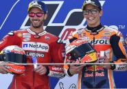 Dovizioso Berharap Marc Marquez Tak Bernasib Seperti Lorenzo di Ducati