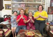 Juara Dunia Cheah Liek Hou Rayakan Imlek Bersama Keluarga