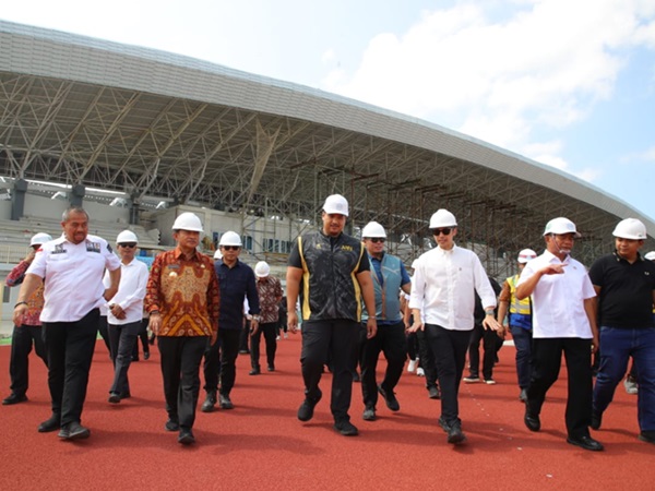 Menpora Dito: Proses Pembangunan Fasilitas Venue PON Berjalan Baik