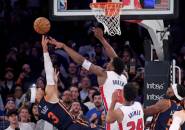 Hasil NBA: New York Knicks Hentikan Detroit Pistons 113-111