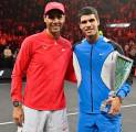 Rafael Nadal Senang Tak Harus Lakoni Banyak Laga Kontra Carlos Alcaraz