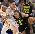 Hasil NBA: Utah Jazz Hentikan Perlawanan Atlanta Hawks 124-122