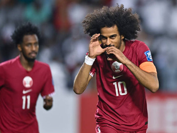 Akram Afif Cetak Dua Gol, Timnas Qatar Bungkam Kuwait 3-0