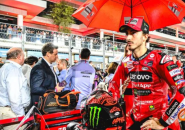 Francesco Bagnaia Gagal Menang di Sprint Race MotoGP Portugal Gegara Bensin