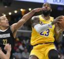 Hasil NBA: Los Angeles Lakers Gulingkan Memphis Grizzlies 136-124
