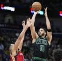 Jayson Tatum Cemerlang, Boston Celtics Kalahkan Pelicans