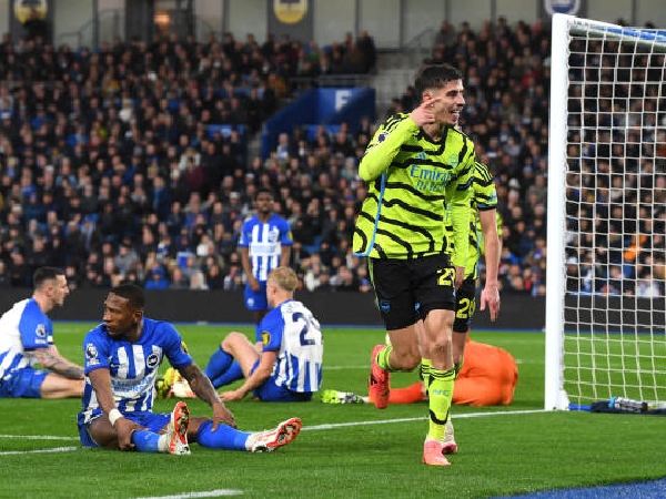 Kai Havertz membantu Arsenal mengalahkan Brighton 3-0