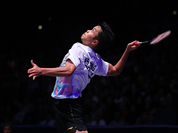 Anthony Ginting tak main-main persiapkan Indonesia Open 2024.