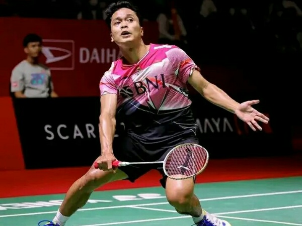 Anthony Ginting Gagal Pertahankan Gelar Kejuaraan Bulu Tangkis Asia 2024