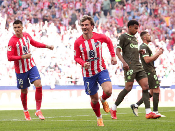 Dua Gol Antoine Griezmann Bawa Atletico Madrid Hancurkan Girona