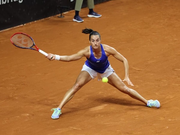 Caroline Garcia Banting Tulang Atasi Rintangan Pertama Di Rouen