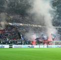 Tribun Selatan Gewiss Stadium Kosong di laga Atalanta vs Liverpool