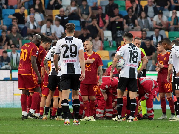 AS Roma vs Udinese,