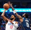 Playoff NBA: Los Angeles Clippers Tekuk Dallas Mavericks 116-111, Skor 2-2