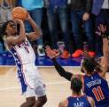 Playoff NBA: Philadelphia 76ers Bekuk Knicks 112-106 Lewat OT, Skor 3-2
