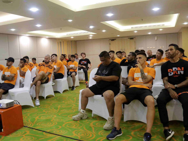 Skuat Borneo FC mengikuti sosialisasi VAR jelang babak Championship Series