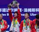 China Ulangi Sejarah 38 Tahun Lalu Kalahkan Indonesia di Final Piala Thomas & Uber