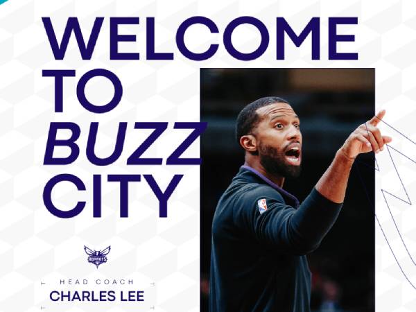 Charles Lee disambut datang ke "Buzz City" setelah ditunjuk sebagai pelatih Charlotte Hornets. (Foto: NBA)
