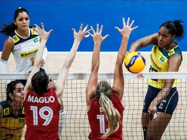VNL 2024: Ana Cristina becomes a star, Brazil beats Canada 3-1