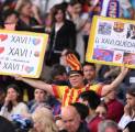 Fans Dukung Xavi Hernandez untuk Tetap Latih Barcelona