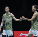Fajar/Rian Akui Ketangguhan Pasangan China di Final Singapore Open 2024