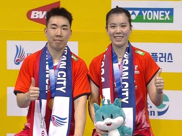 Guo Xin Wa Chen Fang Hui Satu-satunya Wakil China Yang Menangi Korea Masters 2024