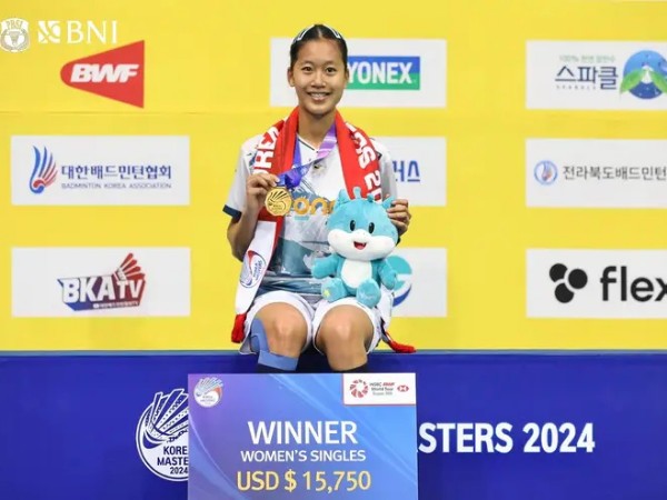 Korea Masters 2024: Kunlavut Vitidsarn & Putri Kusuma Akhiri Puasa Gelar