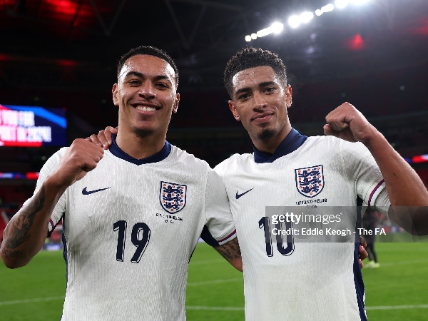 Morgan Rogers dan Jude Bellingham