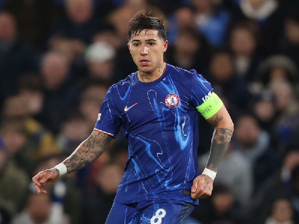 Gelandang Chelsea dan Argentina, Enzo Fernandez
