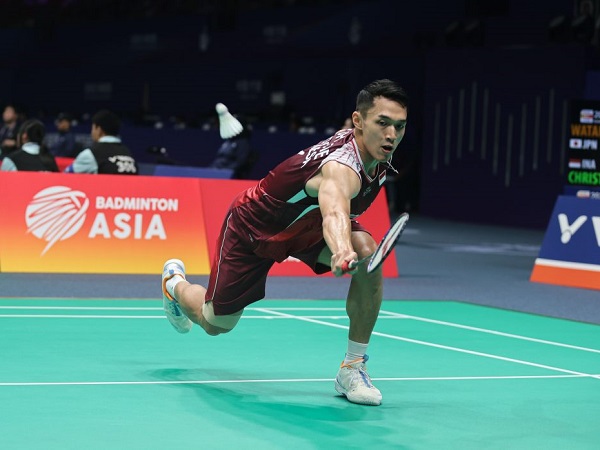 Jonatan Christie susah payah kalahkan Koki Watanabe.