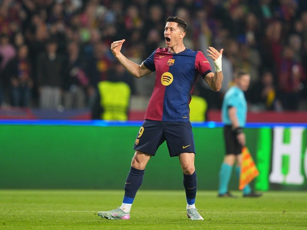 Robert Lewandowski Buka Kunci Kemenangan Barcelona