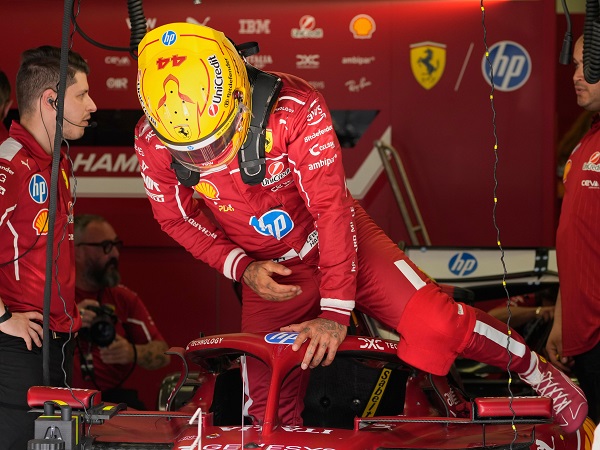 Lewis Hamilton akui sudah makin terbiasa dengan SF-25.