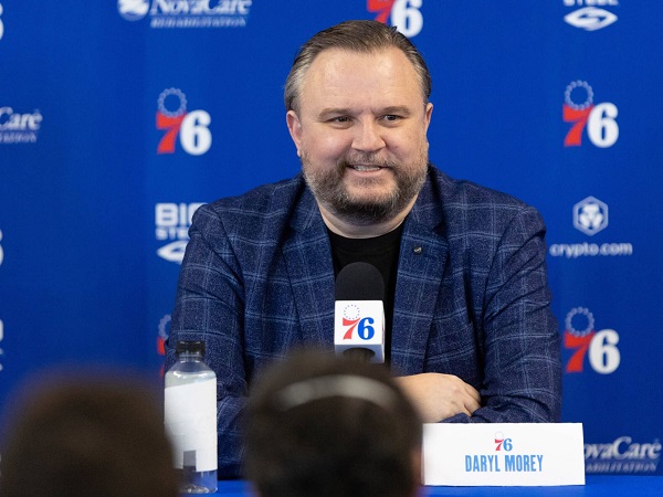 Daryl Morey tegaskan 76ers akan berbenah untuk musim depan.