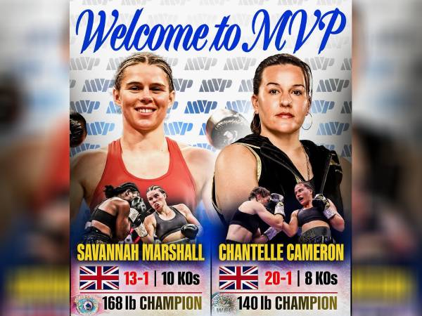 Savannah Marshall, Chantelle Cameron Gabung Dengan MVP Milik Jake Paul