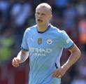 Tebus Kesalahan, Erling Haaland Berharap Man City Menangkan Piala FA