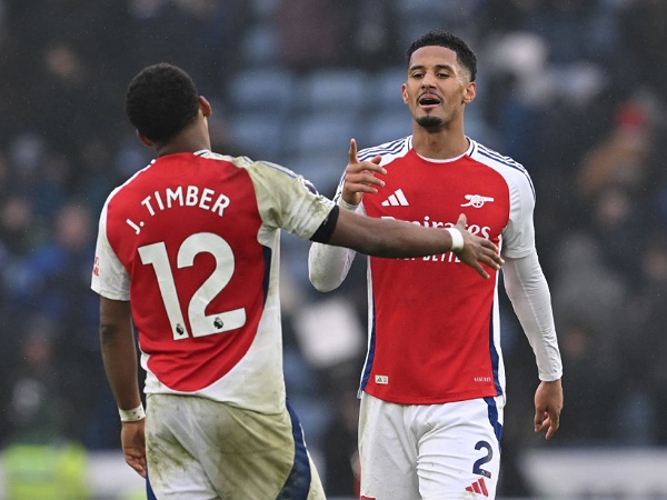 Saliba dan Timber Absen Lawan Southampton, Lini Belakang Arsenal Krisis