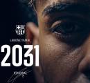 Barcelona Umumkan Lamine Yamal Telah Perpanjang Kontrak hingga 2031