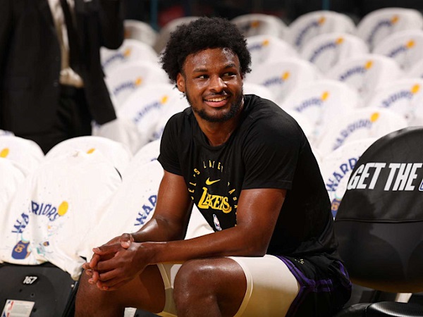Bronny James senang bisa belajar banyak di musim perdananya.