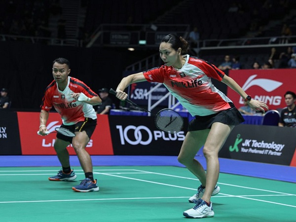 Menang di Laga Perdana Singapore Open 2025, Begini Komentar Rehan/Gloria