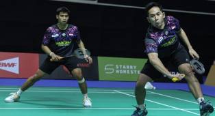Sabar/Reza Ungkap Kunci Kemenangan di Laga Perdana Singapore Open 2025