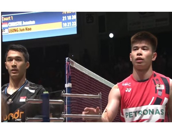 Singapore Open: Leong Jun Hao Andalkan Keberuntungan Lawan Jonatan Christie