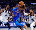 Hasil Playoff: Oklahoma City Thunder Libas Minnesota Timberwolves 124-94
