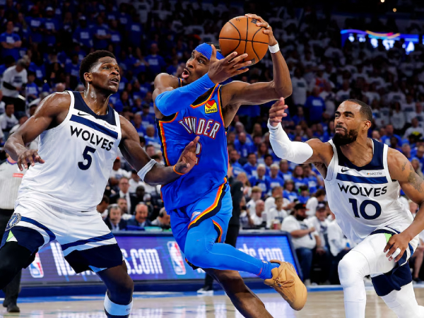 Hasil Playoff: Oklahoma City Thunder Libas Minnesota Timberwolves 124-94