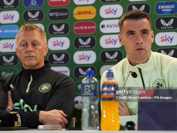 Heimir Hallgrimsson dan Seamus Coleman