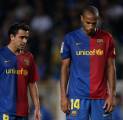 Thierry Henry Pernah Dimarahi Xavi Usai Remehkan Filosofi Barcelona