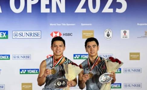 Goh Sze Fei/Nur Izzuddin Resmi Duduki Peringkat 1 Dunia