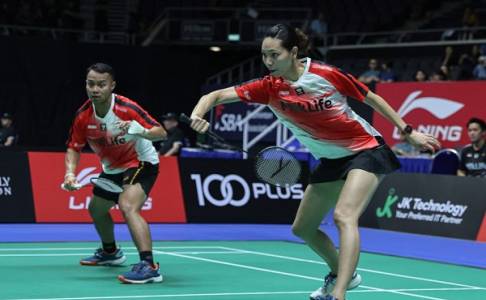 Menang di Laga Perdana Singapore Open 2025, Begini Komentar Rehan/Gloria