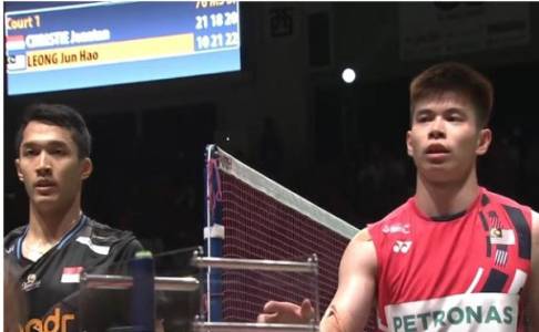 Singapore Open: Leong Jun Hao Andalkan Keberuntungan Lawan Jonatan Christie